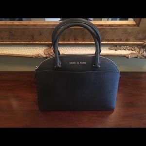 Michael Kors Black Satchel Handbag